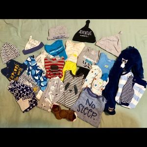 0-3 Months Baby Boys Clothes